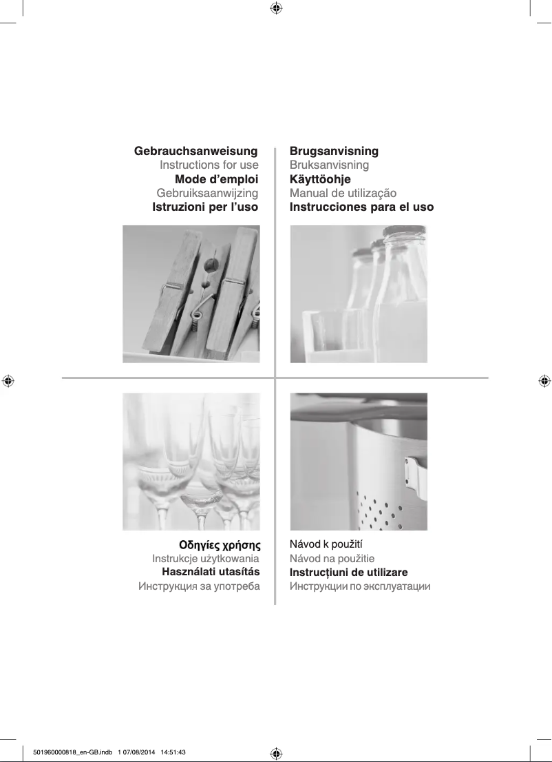 Page 1 de la notice Manuel utilisateur Whirlpool ART 6602/A+