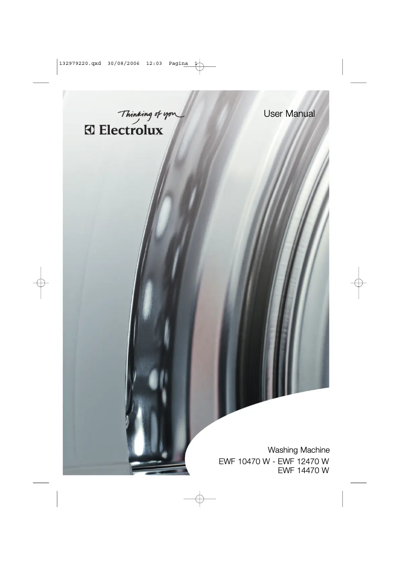 Image de la première page du manuel de l'appareil EWF 12470 W