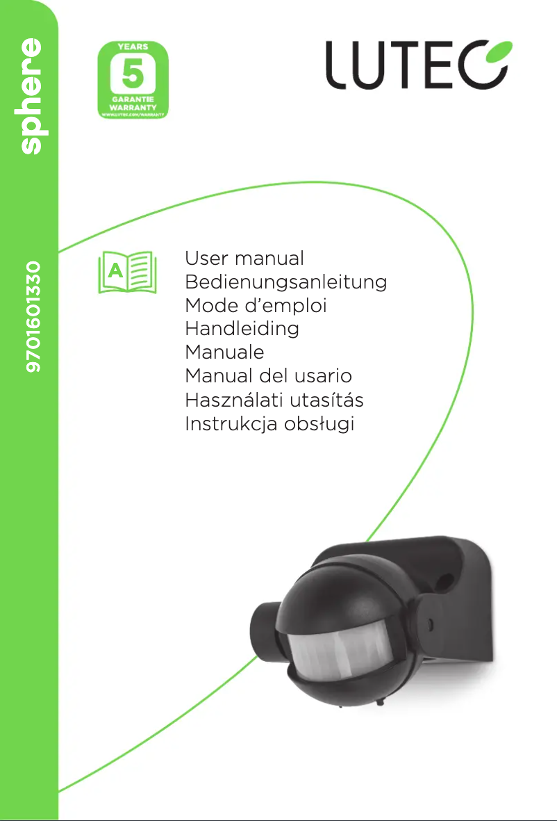 Image de la première page du manuel de l'appareil Sphere