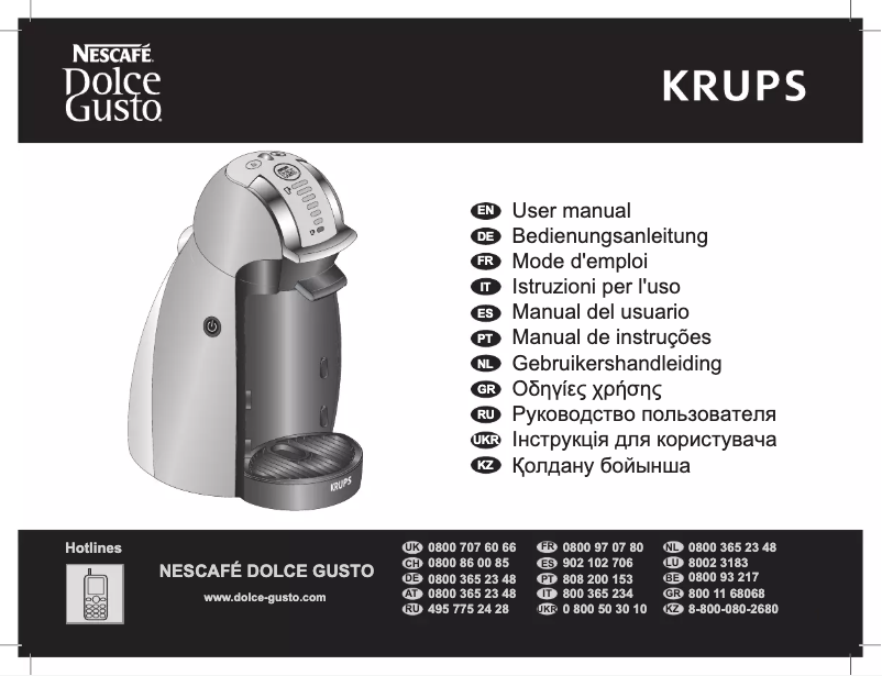 Image de la première page du manuel de l'appareil Genio