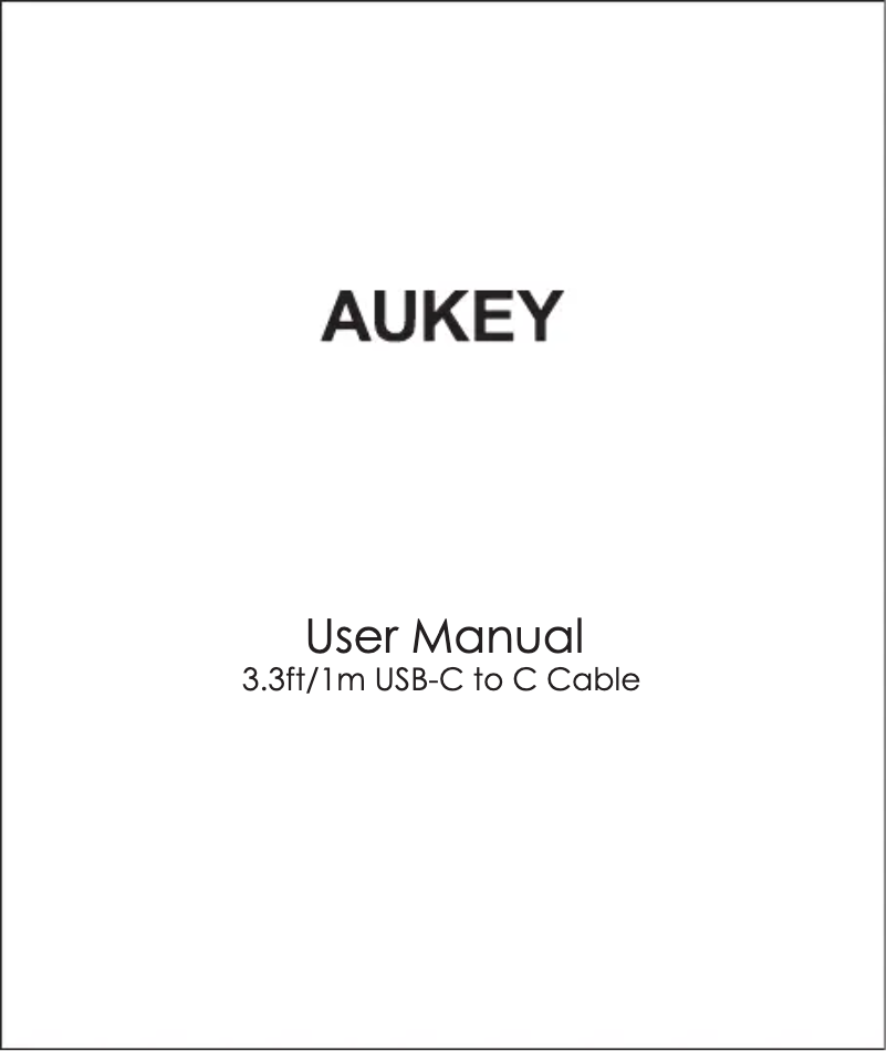 Page 1 de la notice Manuel utilisateur Aukey SK-M12