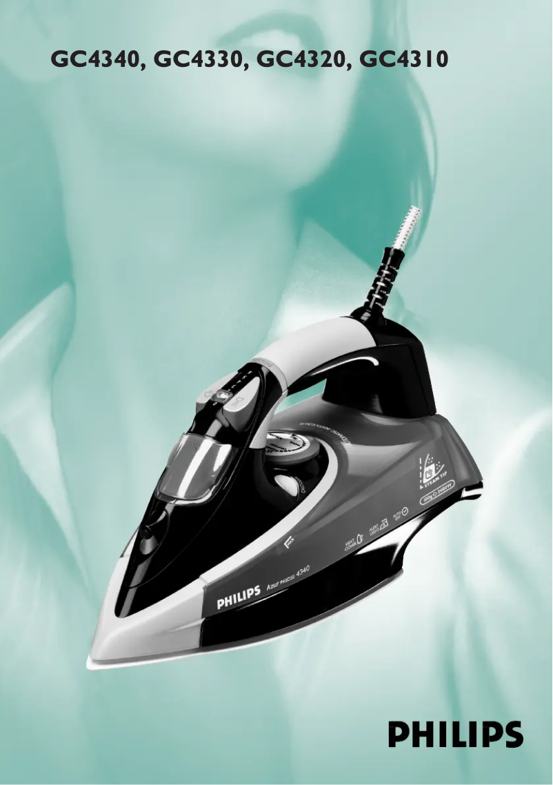 Image de la première page du manuel de l'appareil Azur Precise GC4310