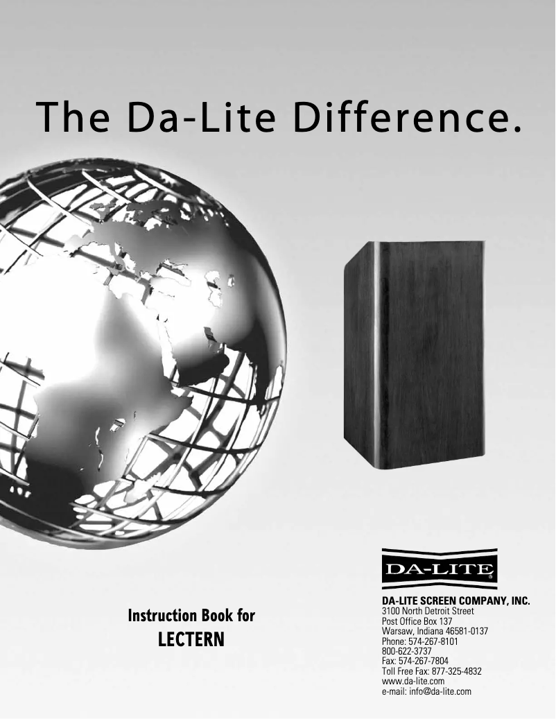 Image de la première page du manuel de l'appareil Lancaster 85450