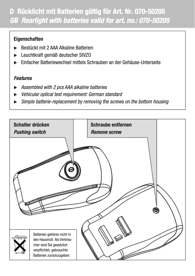 Imagen de la primera página del manual del dispositivo Topline