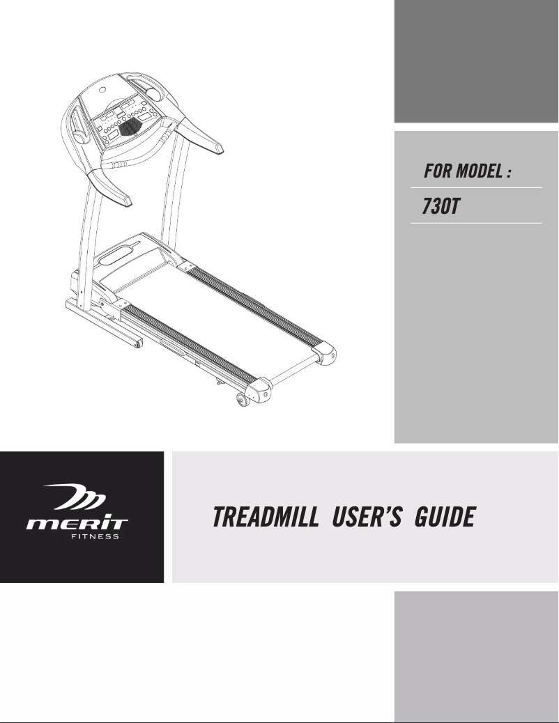 Página 1 del manual Manual de usuario Merit 730T