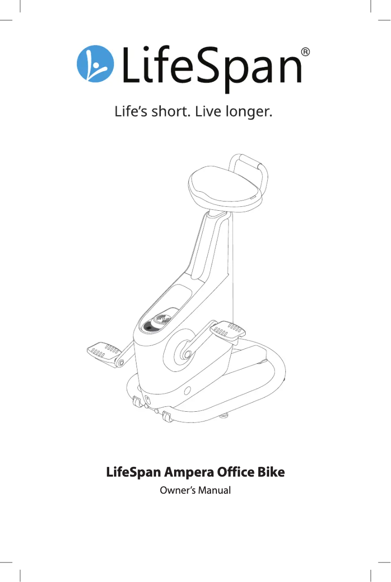 Página 1 del manual Manual de usuario LifeSpan Ampera