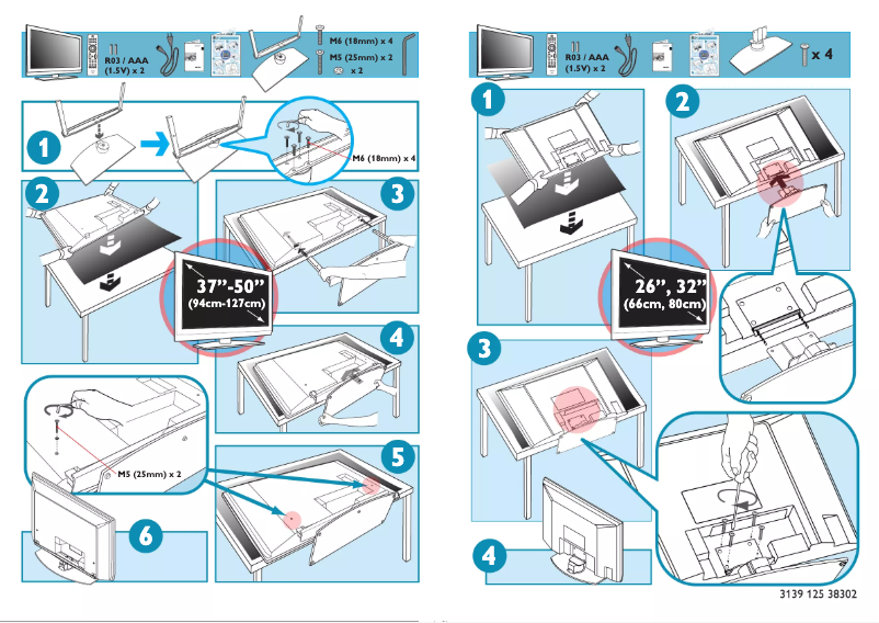 First page image of the manual for 37PFL5522D