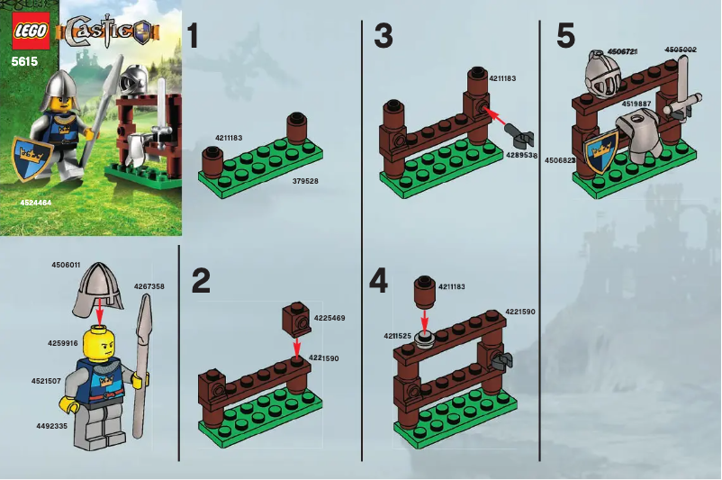 Página 1 del manual Manual de usuario Lego THe Knight