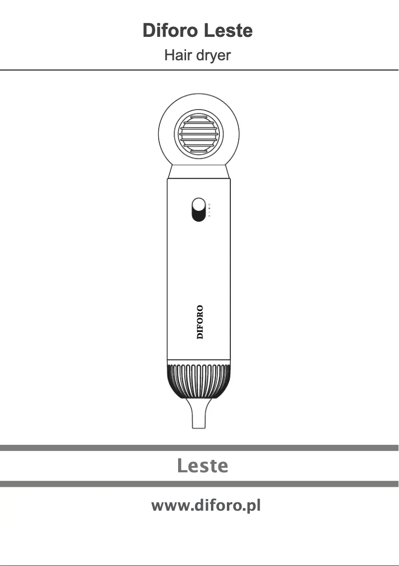 Page n°1 - Manuel utilisateur Diforo Leste