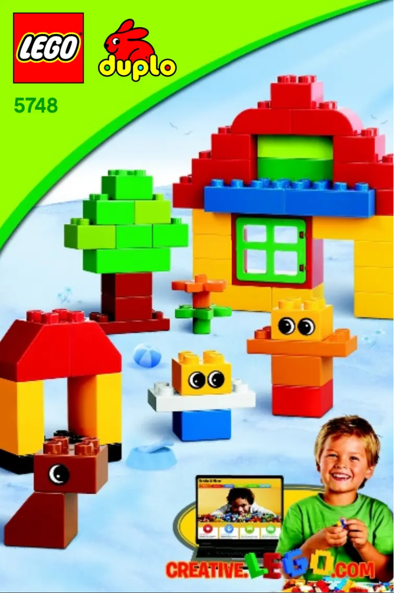 Page 1 de la notice Manuel utilisateur Lego ® DUPLO® Creative Building Kit
