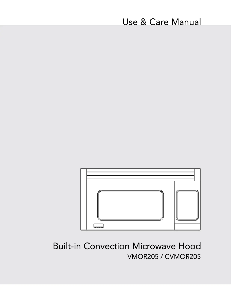 Imagen de la primera página del manual del dispositivo CVMOR205