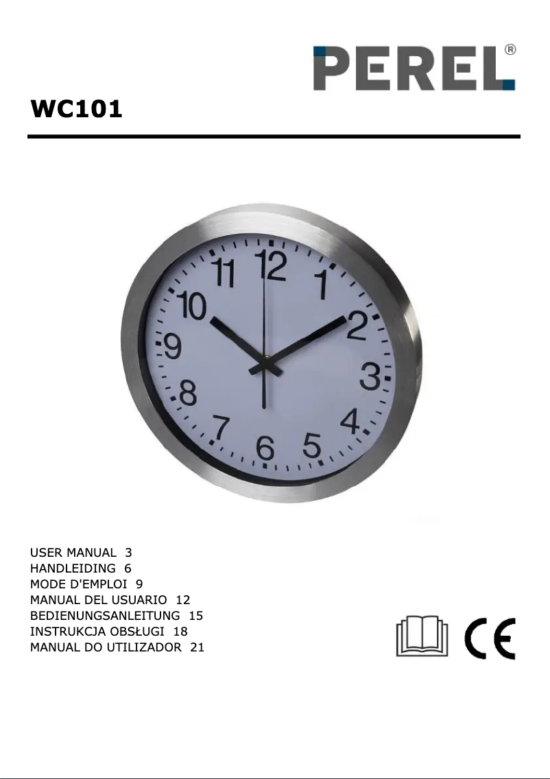 Image de la première page du manuel de l'appareil WC101