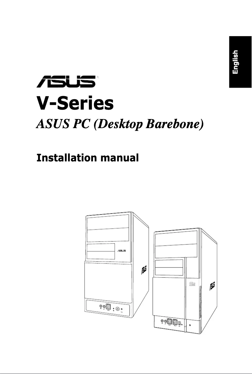 Page 1 de la notice Guide d'installation Asus V3-M2NC61S