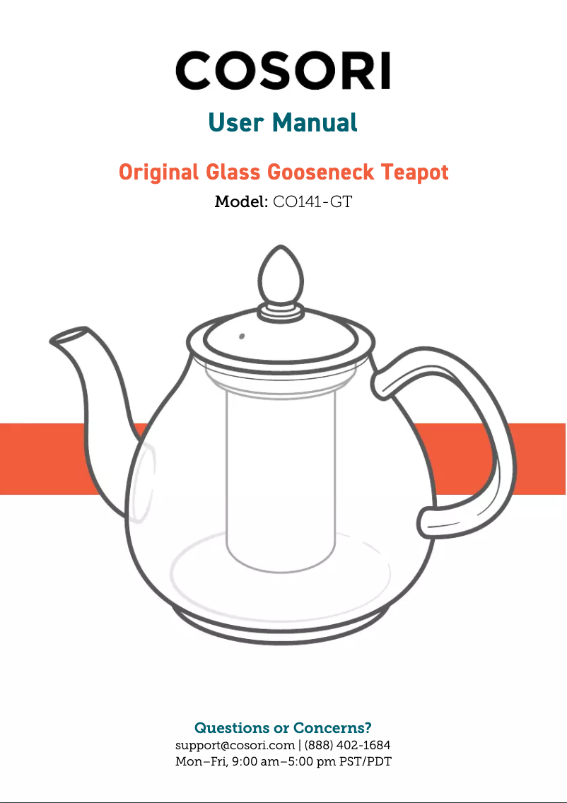 Page 1 de la notice Manuel utilisateur Cosori CO141-GT