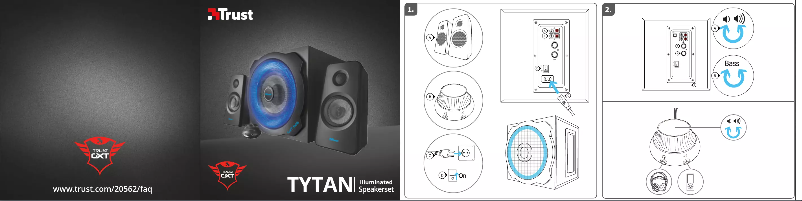 Page n°1 - Manuel utilisateur Trust 658 Tytan 5.1