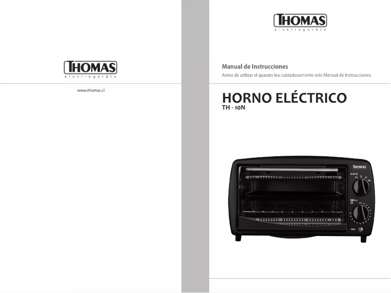 Page n°1 - Manuel utilisateur Thomas TH-10N