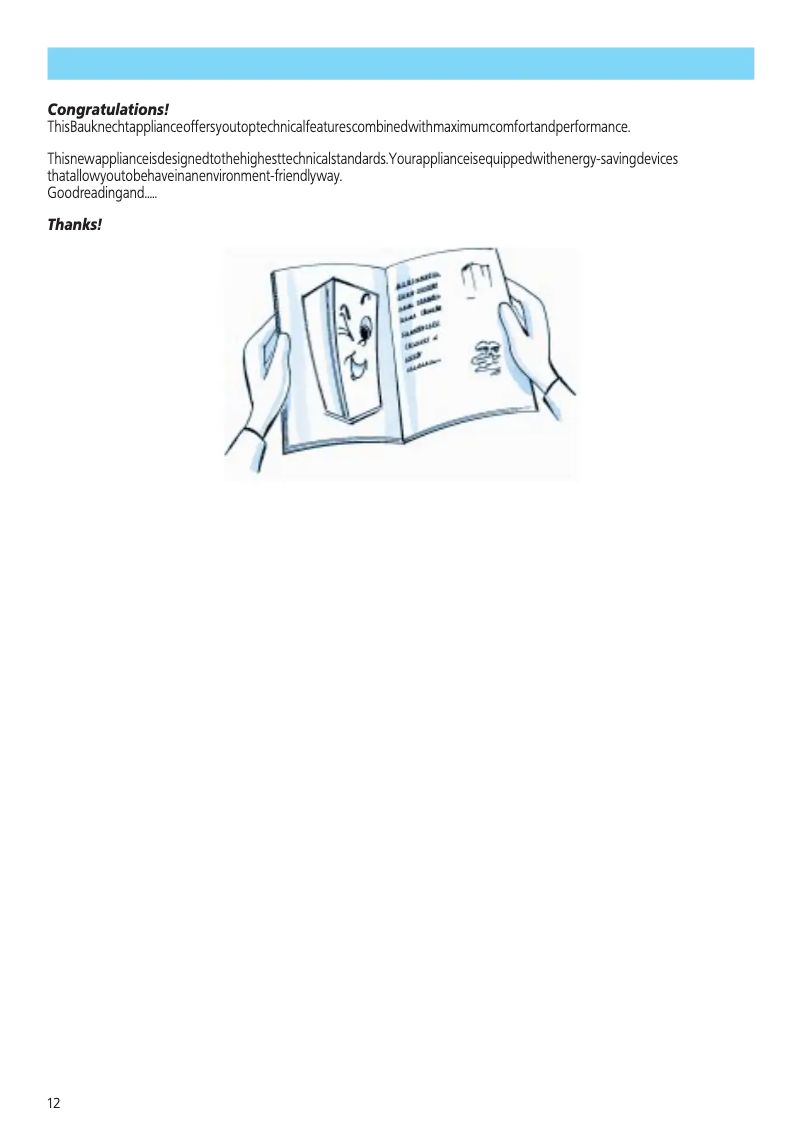 Page 1 de la notice Manuel utilisateur Bauknecht KVI 1300/A-LH