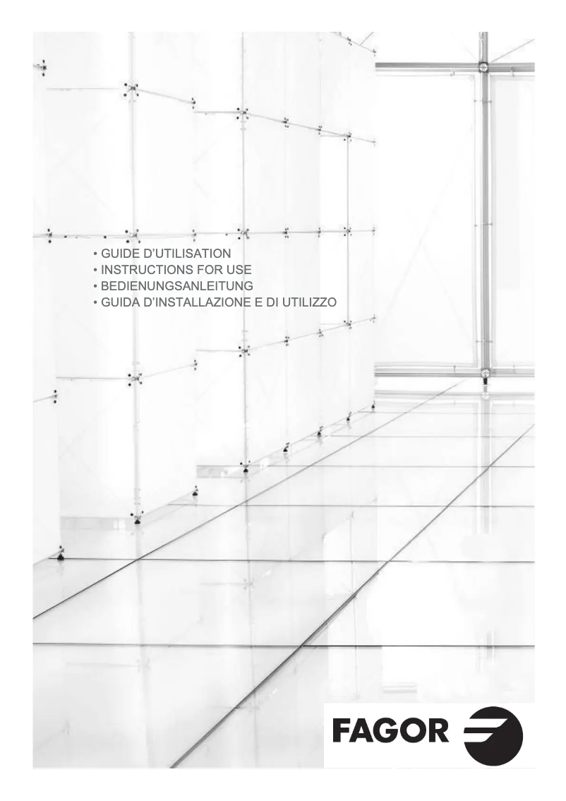 Page n°1 - Manuel utilisateur Fagor FET-6412D