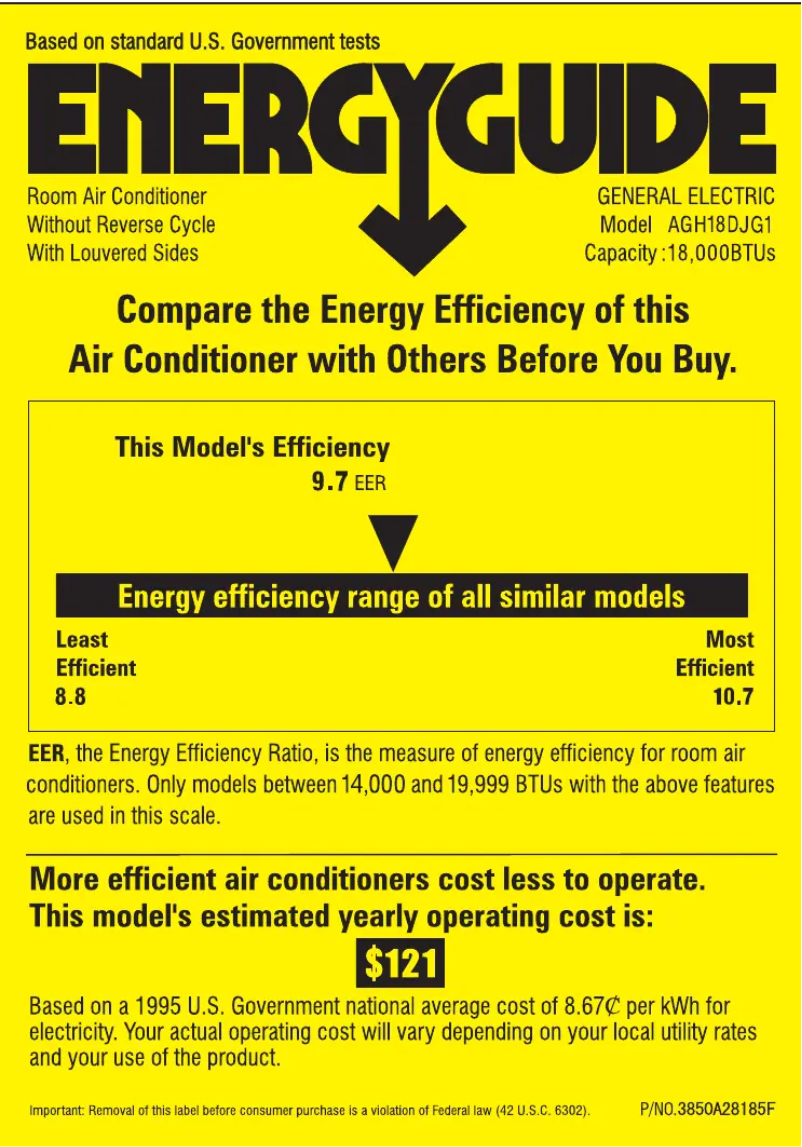 Image de la première page du manuel de l'appareil AGH18DJ