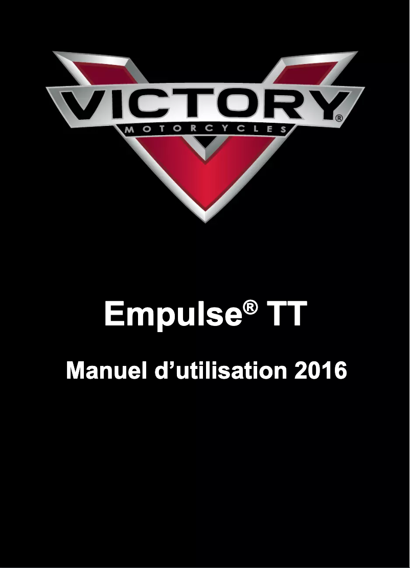 Image de la première page du manuel de l'appareil Empulse TT (2016)