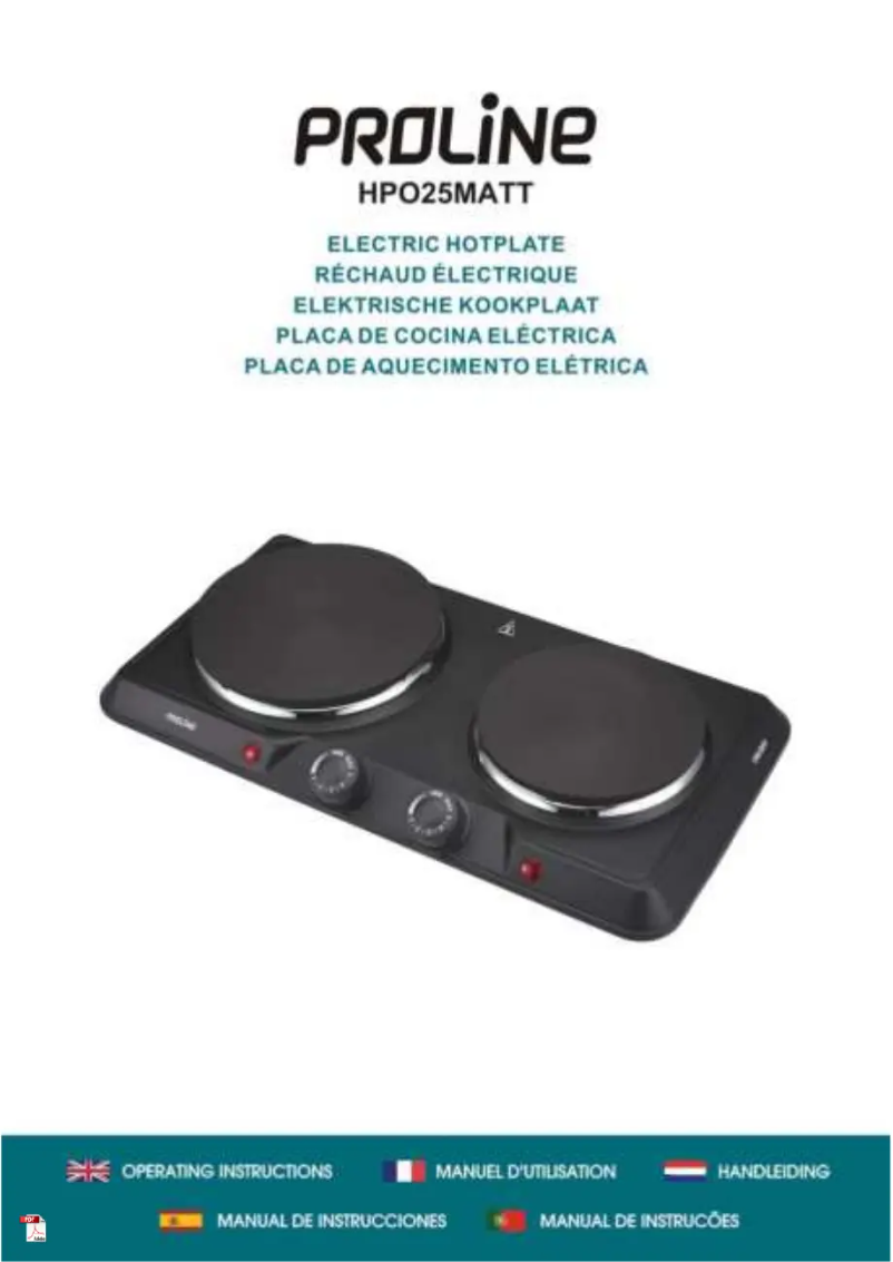Page 1 de la notice Manuel utilisateur Proline HPO25MATT