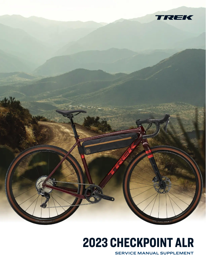 Page 1 de la notice Manuel utilisateur Trek Checkpoint ALR 5
