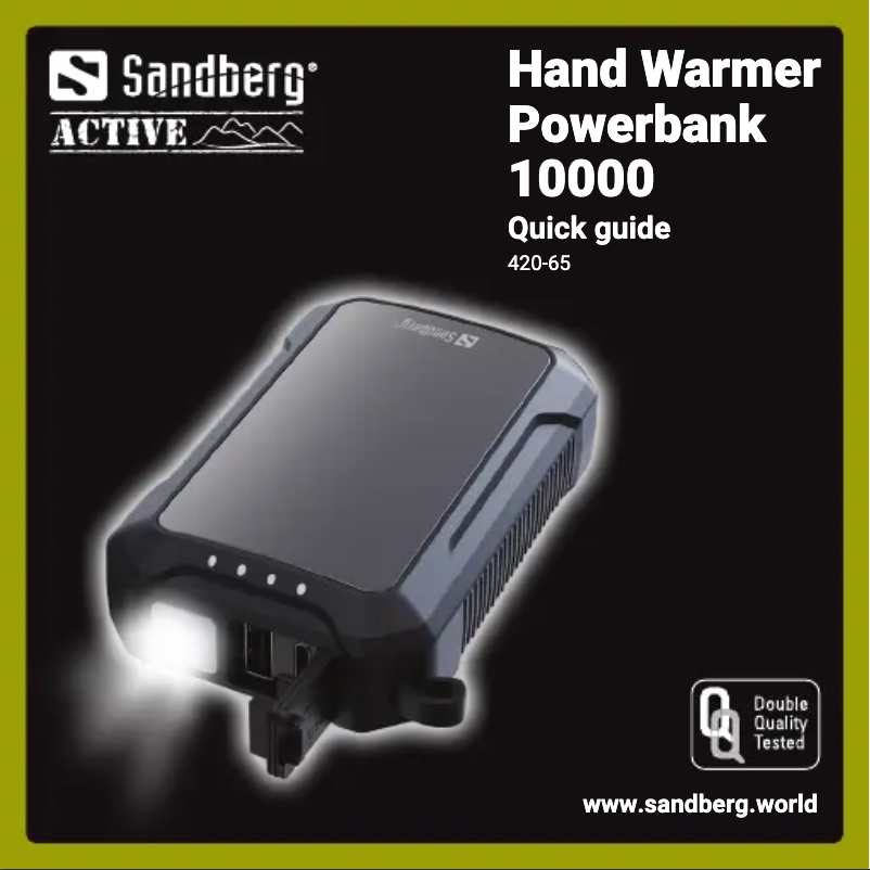 Image de la première page du manuel de l'appareil 420-65