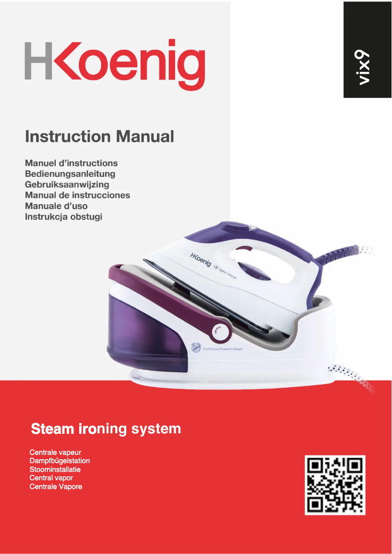 Image de la première page du manuel de l'appareil VIX9