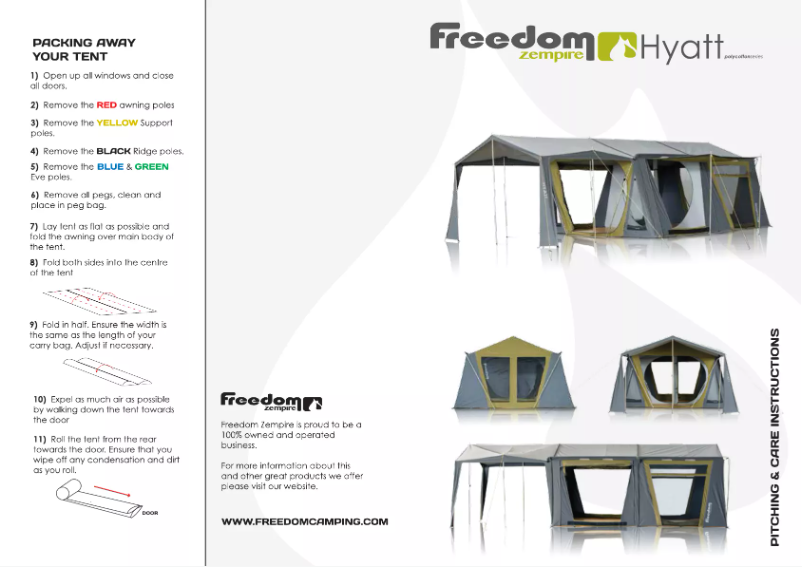 Page n°1 - Manuel utilisateur Zempire Hyatt