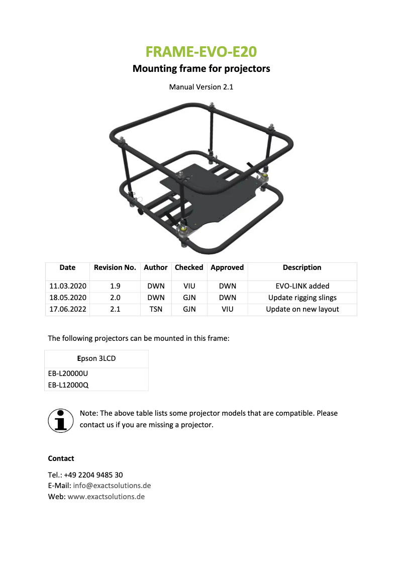 Image de la première page du manuel de l'appareil ELPMB57