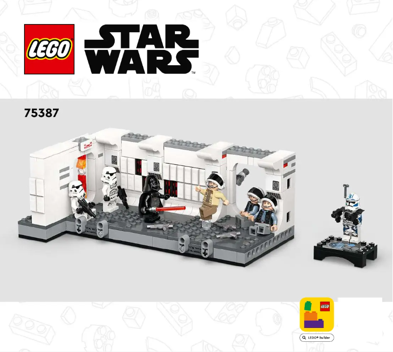 Page n°1 - Manuel utilisateur Lego Star Wars 75387