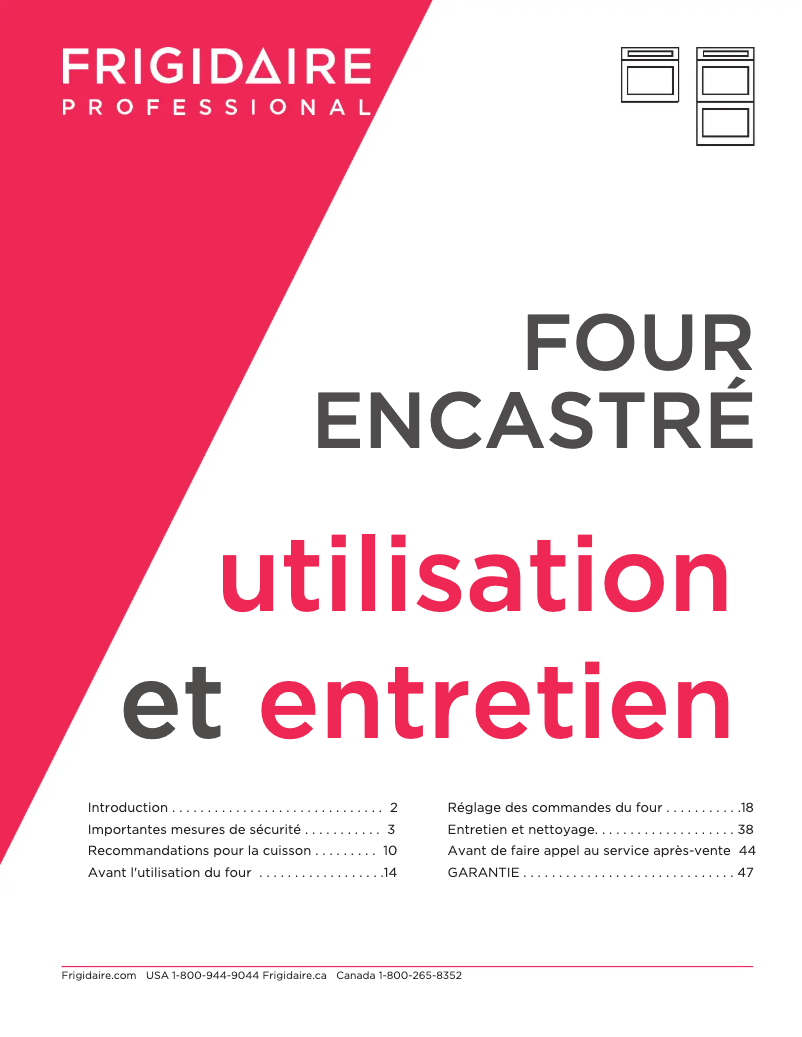 Image de la première page du manuel de l'appareil PCWS3080AF