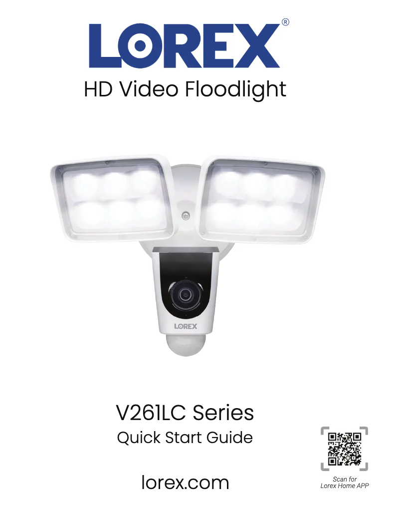 Página 1 del manual Manual de instrucciones Lorex V261LCD-E
