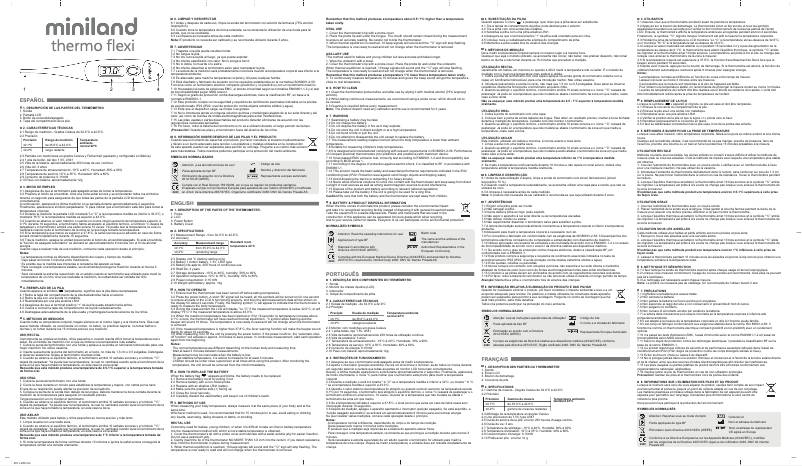 Image de la première page du manuel de l'appareil Thermoflexi