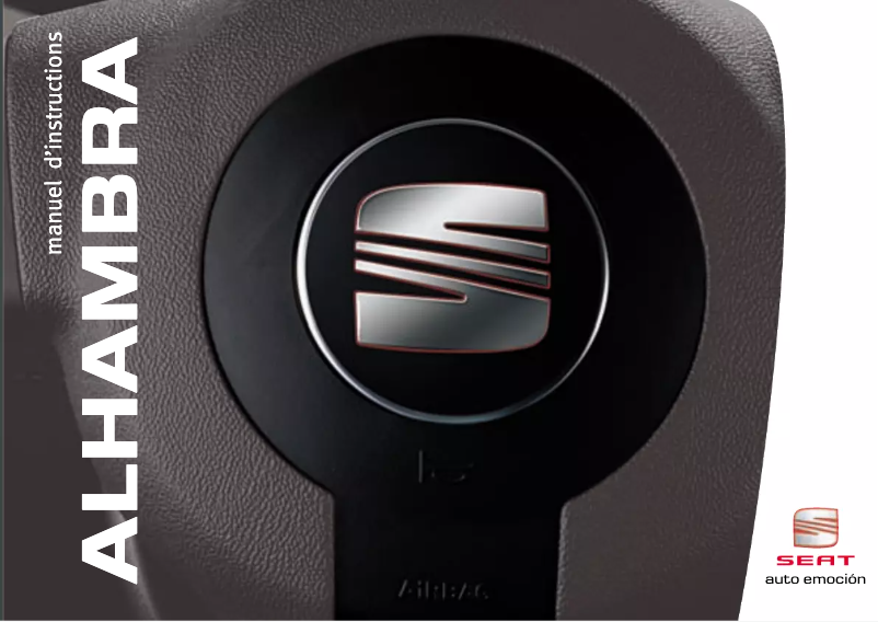 Page 1 de la notice Manuel utilisateur Seat Alhambra (2007)