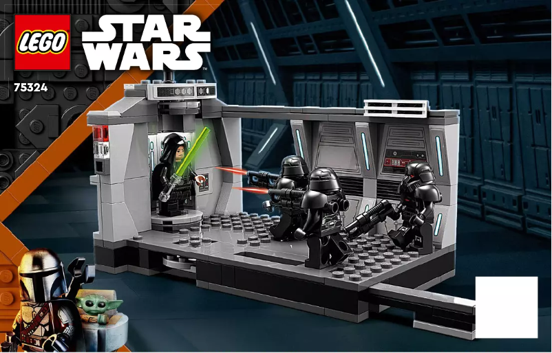 Page 1 de la notice Guide d'installation Lego Star Wars 75324