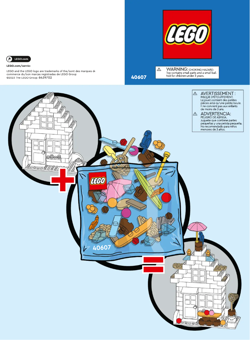 Image de la première page du manuel de l'appareil Summer Fun VIP 40607