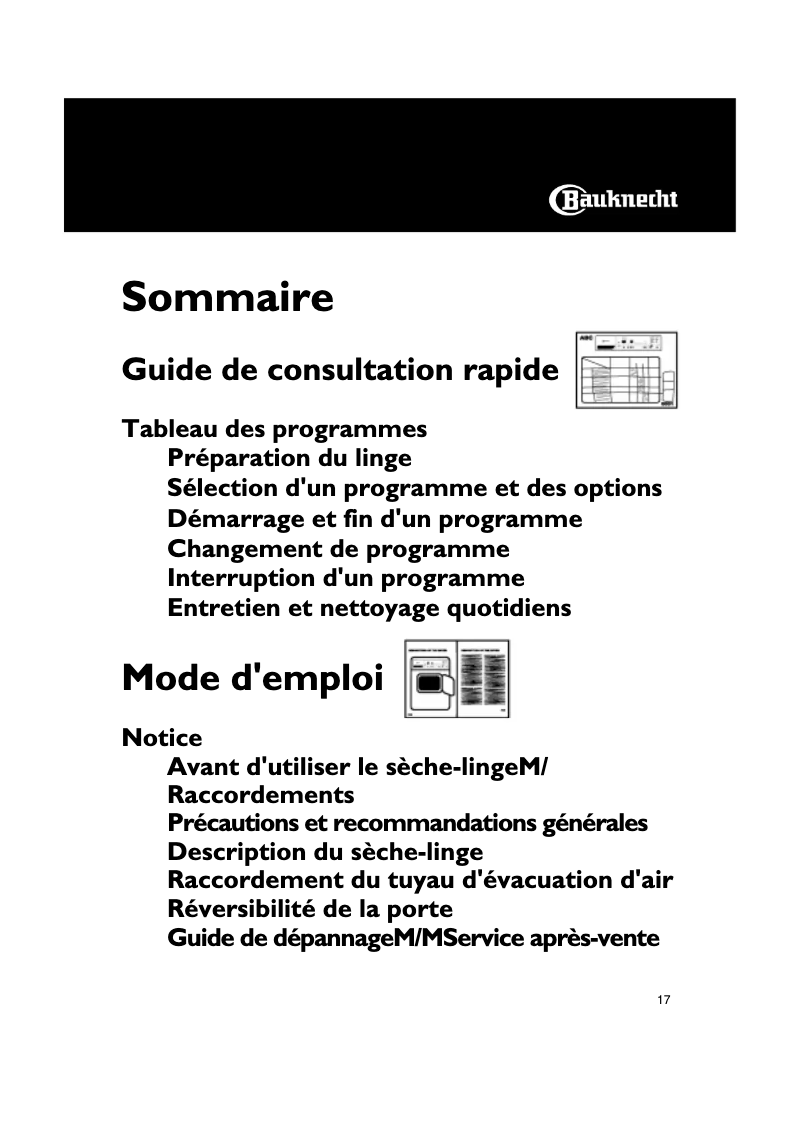 Image de la première page du manuel de l'appareil TRAS 6112
