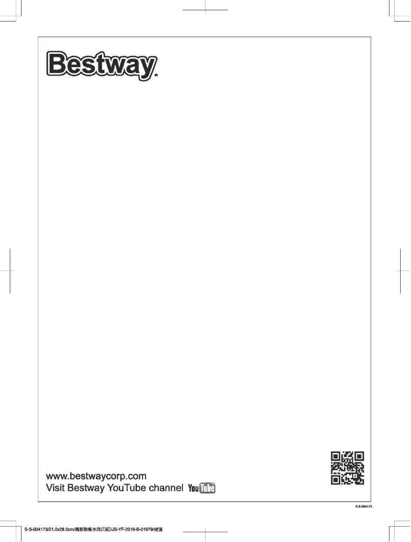 Page 1 de la notice Manuel utilisateur Bestway Hydrium 56382