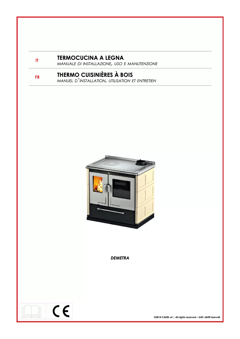 Image de la première page du manuel de l'appareil Dementra