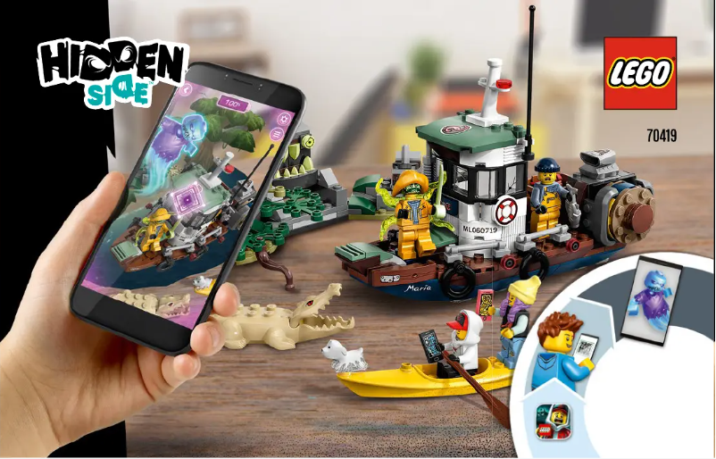 Page 1 de la notice Manuel utilisateur Lego Hidden Side 70419