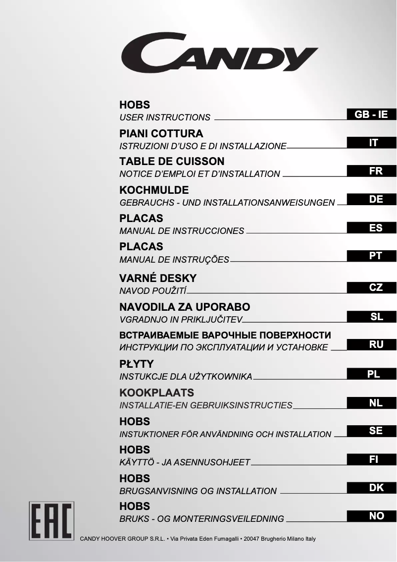 Image de la première page du manuel de l'appareil CH630C