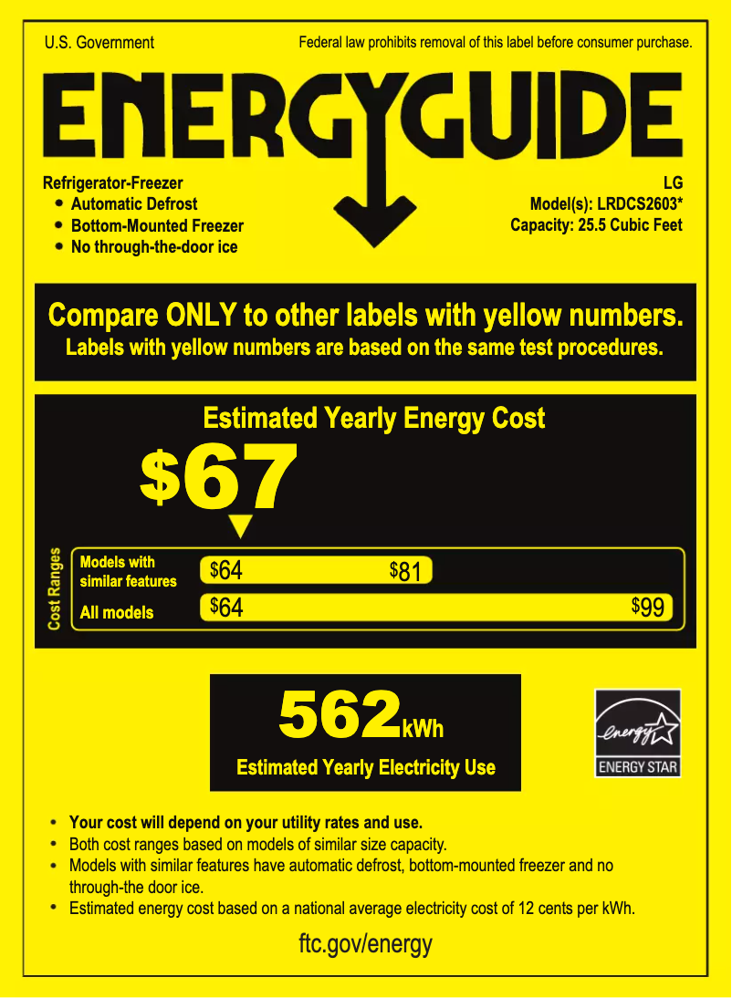 Image de la première page du manuel de l'appareil LRDCS2603S