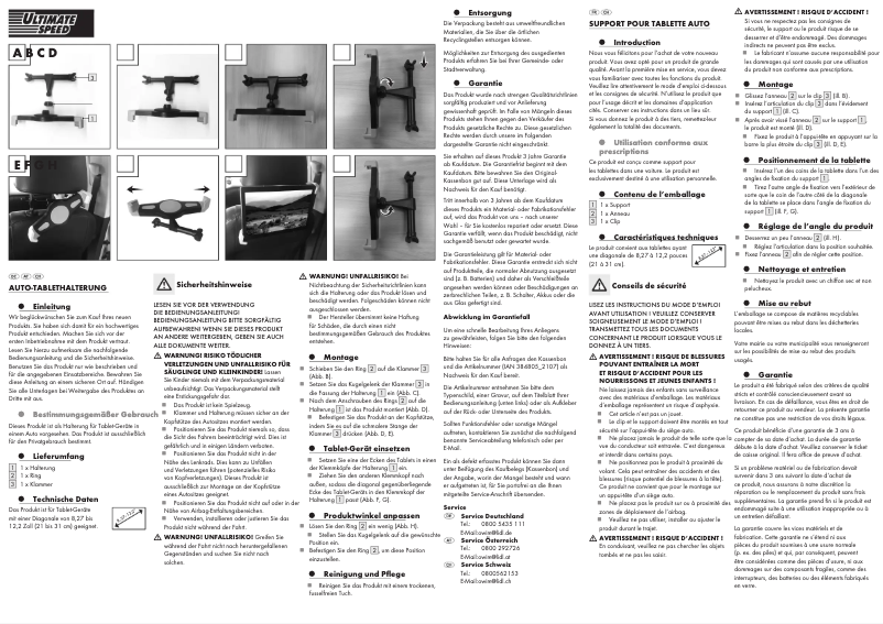 Image de la première page du manuel de l'appareil HG05908B