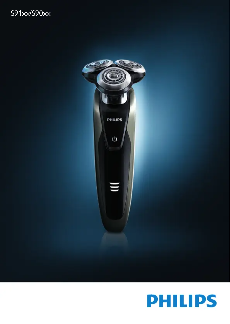 Page n°1 - Manuel utilisateur Philips SensoTouch Series 9000 S9111