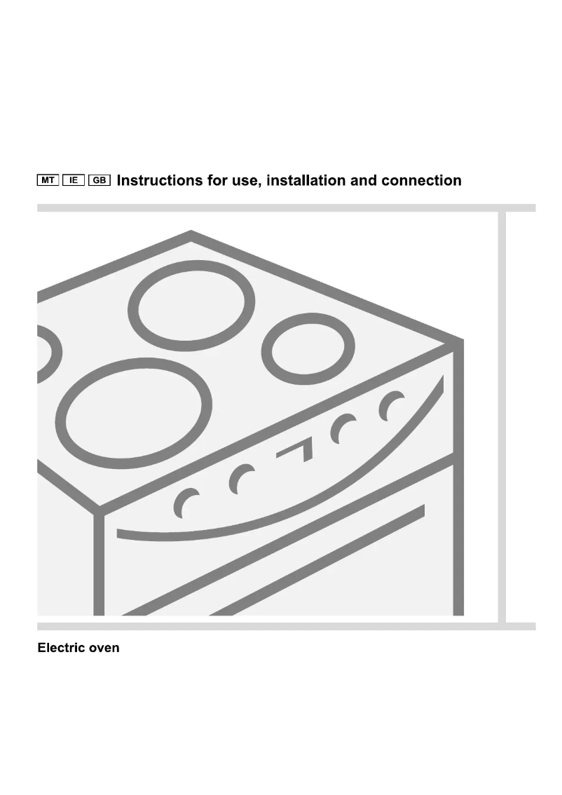 Page n°1 - Manuel utilisateur Gorenje B 7500 E
