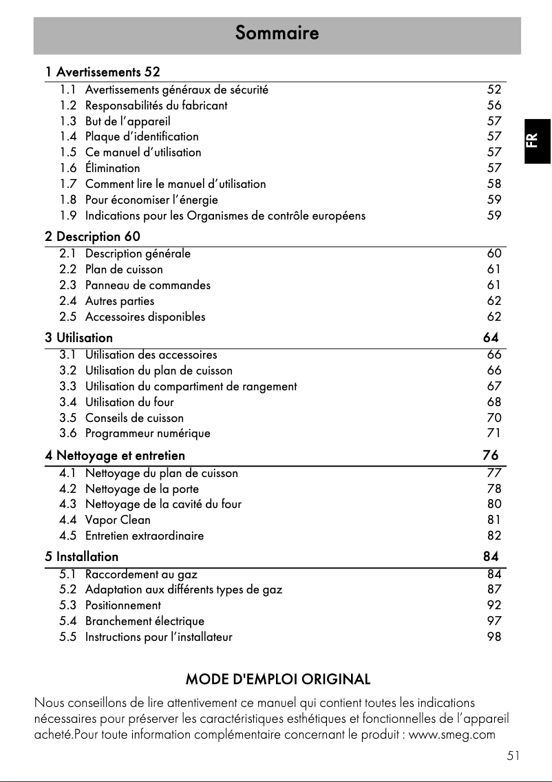 Image de la première page du manuel de l'appareil CG90X2