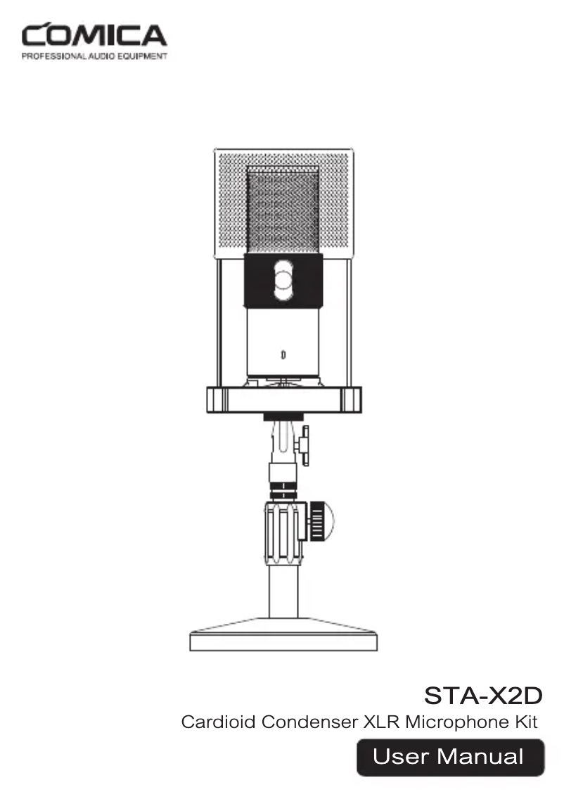 Image de la première page du manuel de l'appareil STA-X2D