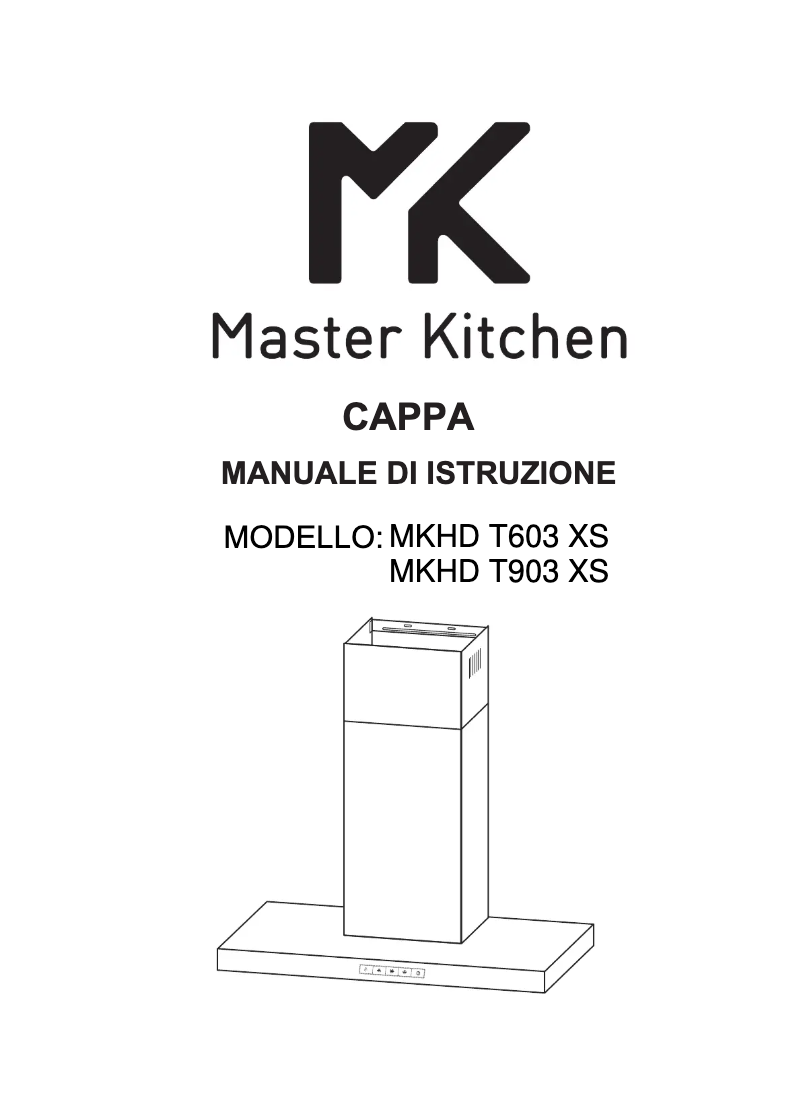 Page 1 de la notice Manuel utilisateur Master Kitchen MKHD T603 XS