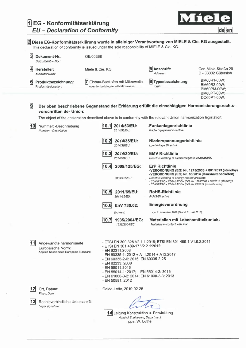 Image de la première page du manuel de l'appareil H 7340 BM